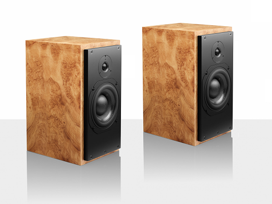 ATC SCM 20 SL Classic burr magnolia satin finish
