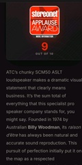 ATC SCM 50A SLT (Active Tower)  - StereoNet (Australia) review
